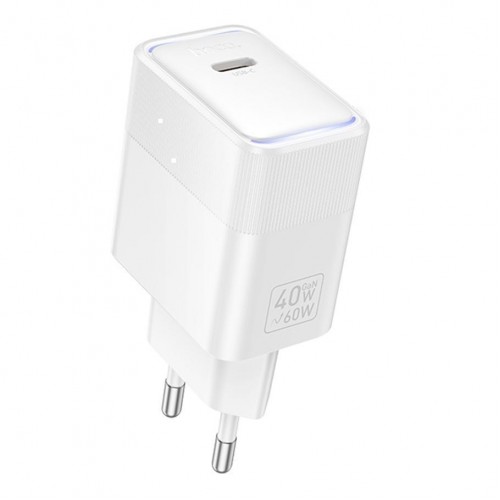 Мережевий Зарядний Пристрій Hoco CS113A 1USB-C PD3.2 40W/60W
