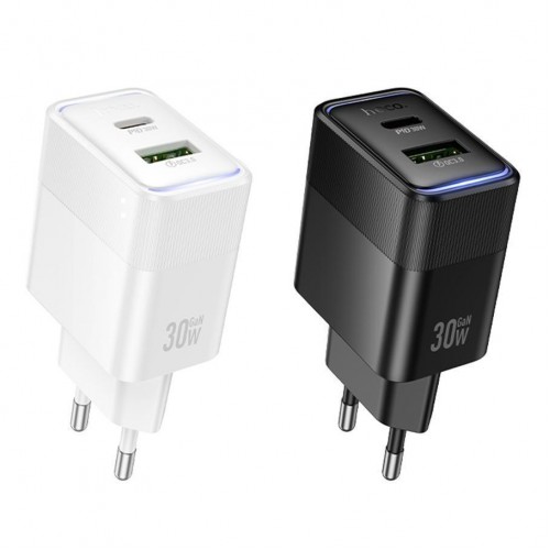 Сетевое Зарядное Устройство Hoco CS112A 1USB/1USB-C QC/PD 30W
