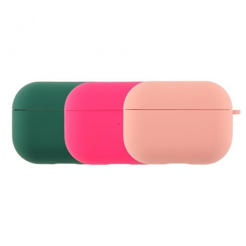 Футляр Silicone Case with microfibra для Airpods Pro