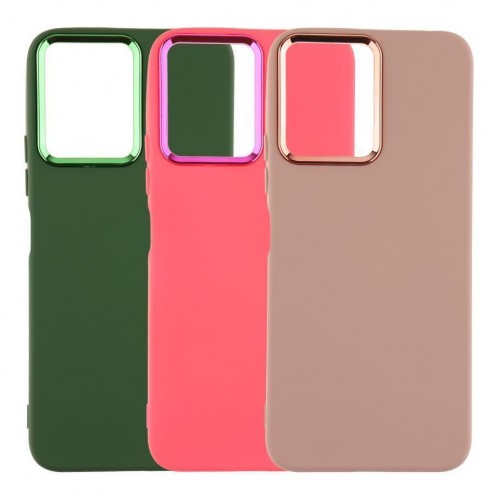 Чохол Silicone Cover Metal frame (AA) для Xiaomi Redmi 12