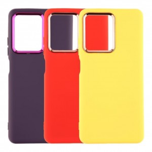 Чохол Silicone Cover Metal frame (AA) для Xiaomi Redmi Note 12 Pro+ 5G Чохол Silicone Cover Metal frame (AA) для Xiaomi Redmi Note 12 Pro+ 5G