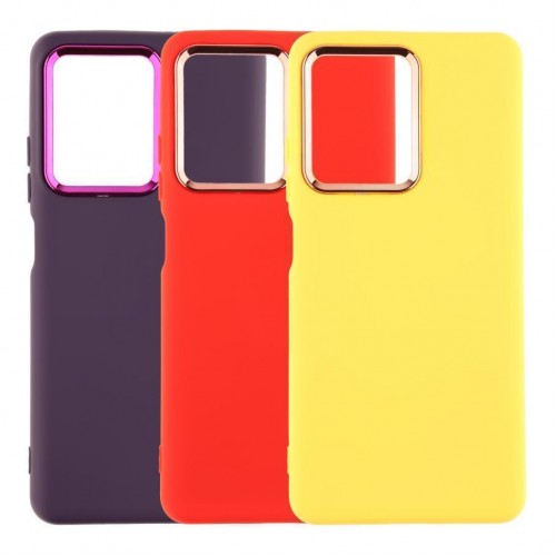 Чохол Silicone Cover Metal frame (AA) для Xiaomi Redmi Note 12 Pro+ 5G