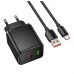 Мережевий Зарядний Пристрій Hoco C157A 1USB-C/1USB Multi-Protocol 30W+USB to Type-C