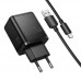 Мережевий Зарядний Пристрій Hoco C157A 1USB-C/1USB Multi-Protocol 30W+USB to Type-C