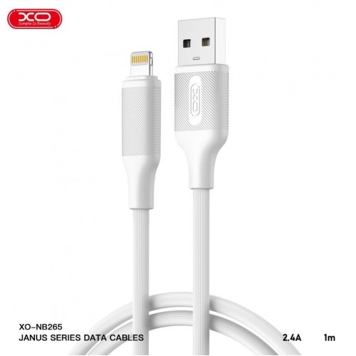 Кабель USB XO-NB265 Lightning 2.4A М'ята упаковка