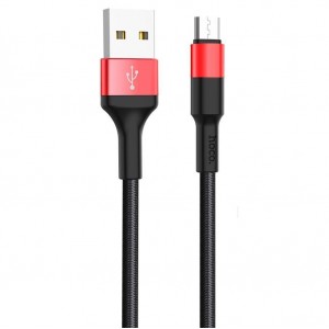 Кабель USB Hoco X26 Xpress Charging Micro М'ята упаковка