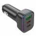 Автомобільний Зарядний Пристрій Borofone BZ28C 1USB/2USB-C QC/PD Total 60W Автомобільний Зарядний Пристрій Borofone BZ28C 1USB/2USB-C QC/PD Total 60W