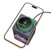 Бездротовий Зарядний Пристрій Hoco DWQ04 5in1 15W(Pixel Display/Clock/BT Speaker 5W) IP Version