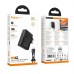 Мережевий Зарядний Пристрій Hoco N85 3USB-C/1USB PD100W GAN+Type-C to Type-C 2m