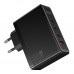 Мережевий Зарядний Пристрій Hoco N85 3USB-C/1USB PD100W GAN