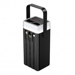 Універсальна Мобільна Батарея Power Bank Hoco DB103 65W camping light with built-in cable 40000 mAh