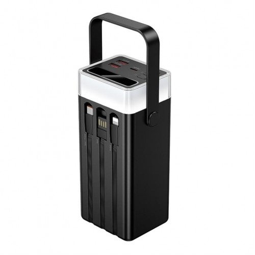Універсальна Мобільна Батарея Power Bank Hoco DB103 65W camping light with built-in cable 40000 mAh