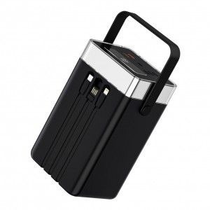 Універсальна Мобільна Батарея Power Bank Hoco DB103A 65W camping light with built-in cable 60000 mAh