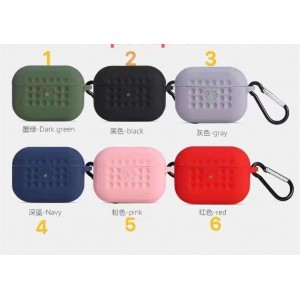 Футляр Silicone Fashion Case with Hook для Airpods Pro М'ята упаковка