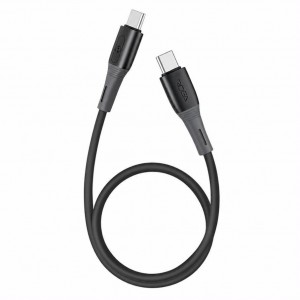 Кабель USB Ridea RC-ST14 Silicone ST Type-C to Type-C 60W 0,25m
