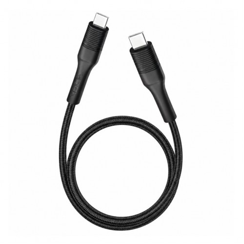 Кабель USB Ridea RC-ST9 Weave ST Type-C to Type-C 60W 0,25m
