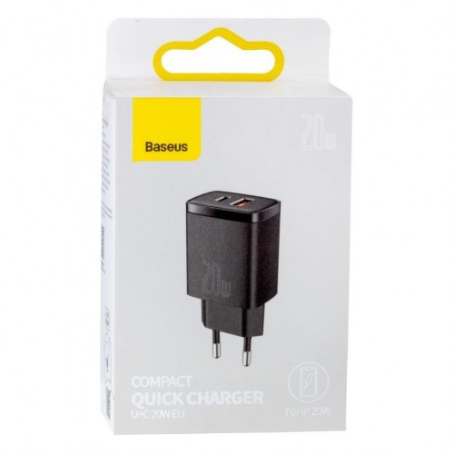 Мережевий Зарядний Пристрій Baseus PD+QC3.0 3A CCXJ-B