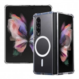 Чохол TPU Clear Case with MagSafe для Samsung Fold 4 (F936)