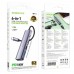 Хаб USB Borofone DH15 6-в-1 Type-C to HDMI+PD+USB3.0+USB2.0+SD+TF(L=0.15M)