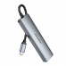 Хаб USB Borofone DH15 6-в-1 Type-C to HDMI+PD+USB3.0+USB2.0+SD+TF(L=0.15M)