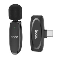 Мікрофон Петличний Бездротовий Hoco L15 Type-C