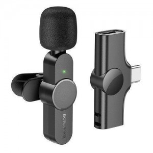 Мікрофон Петличний Безпровідний Borofone BFK12 Type-C