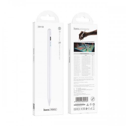 Стілус Hoco GM108 Fast Charging iPad мятая упаковка