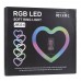 Лампа RGB JM33-6 33cm (Heart Style)
