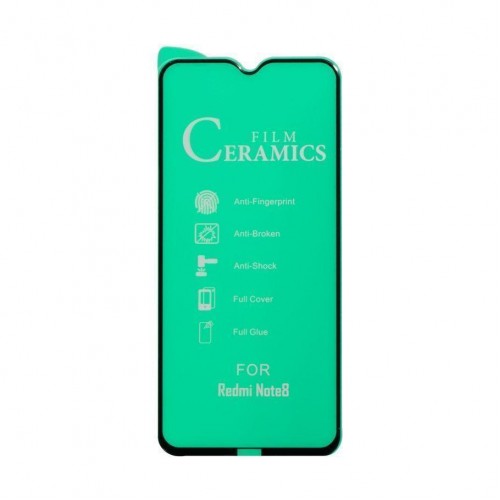Защитное стекло Film Ceramic for Xiaomi Redmi Note 8 без упаковки