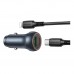 Автомобільний Зарядний Пристрій Borofone BZ32B 1USB/1USB-C QC/PD48W+Type-C to Lightning