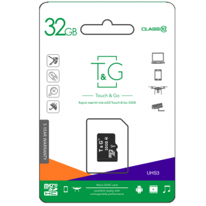 Карта Пам'яті  T&G MicroSDHC 32gb UHS-3 10 Class