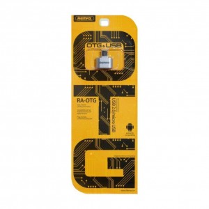 Перехідник OTG Remax RA-OTG Lesy USB 2.0 Micro