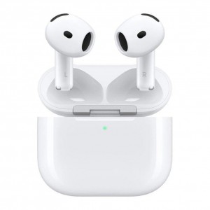 Бездротова Стерео Гарнітура  Airpods 4 Copy ( чип Jerry ) ANC М'ята упаковка