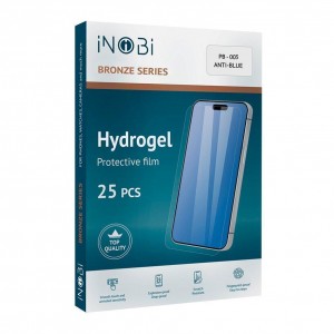 Гідрогель плівка iNobi BRONZE PB-003 / 25 штук (глянець анти-синій)