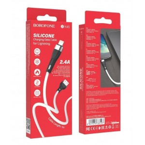 Кабель USB Borofone BX46 Rush silicone Lightning Кабель USB Borofone BX46 Rush silicone Lightning