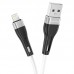 Кабель USB Borofone BX46  Rush silicone Lightning