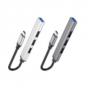 Хаб USB Hoco HB26 4 in 1 adapter(Type-C to USB3.0+USB2.0*3) Хаб USB Hoco HB26 4 in 1 adapter(Type-C to USB3.0+USB2.0*3)