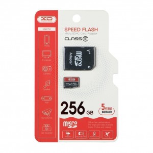 Карта Пам'яті XO MicroSDXC 256gb 10 Class & Adapter
