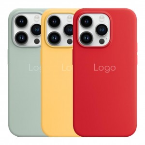 Чохол Silicone Case with MagSafe для iPhone 14 Pro Max