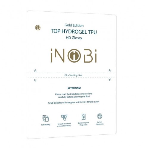 ПОШТУЧНО Гідрогель плівка для ноутбука iNobi GOLD NG-001 / (глянсова) (EOL)