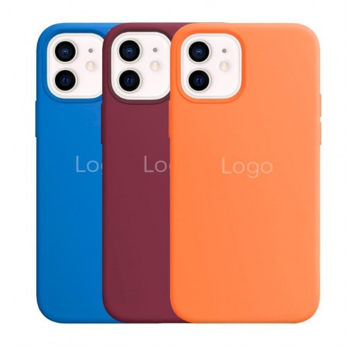 Чохол Silicone Case with MagSafe для iPhone 12/12 Pro