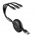 Кабель Baseus Golden Loop 3-in-1 USB to Micro / Lightning / Type-C 3.5A 1.2m CAMLT-JH