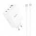 Мережевий Зарядний Пристрій Hoco N31 Leader GAN PD 100W/QC 22.5W Type-C to Type-C