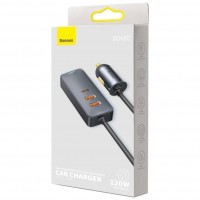 Автомобільний Зарядний Пристрій Baseus Share Together PPS multi-port 120W CCBT-A Автомобільний Зарядний Пристрій Baseus Share Together PPS multi-port 120W CCBT-A