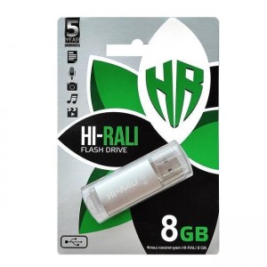 USB флеш-накопичувач Hi-Rali Rocket 8gb USB флеш-накопичувач Hi-Rali Rocket 8gb