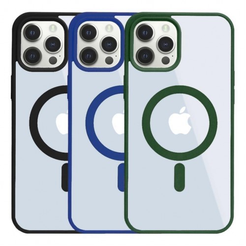 Чохол TPU Color with Magsafe для iPhone 12 Pro Max