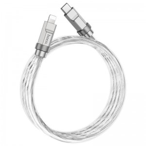Кабель USB Hoco U113 Solid PD20W Silicone Type-C to Lightning Кабель USB Hoco U113 Solid PD20W Silicone Type-C to Lightning