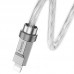Кабель USB Hoco U113 Solid PD20W Silicone Type-C to Lightning