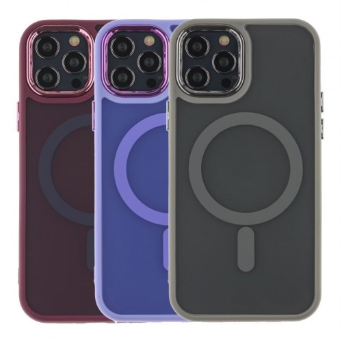Чохол TPU+PC Space Magnetic Color with Magsafe для iPhone 12 Pro Max