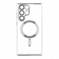 Чохол TPU Metallic Full Camera with Magsafe для Samsung Galaxy S22 Ultra 5G (S908)